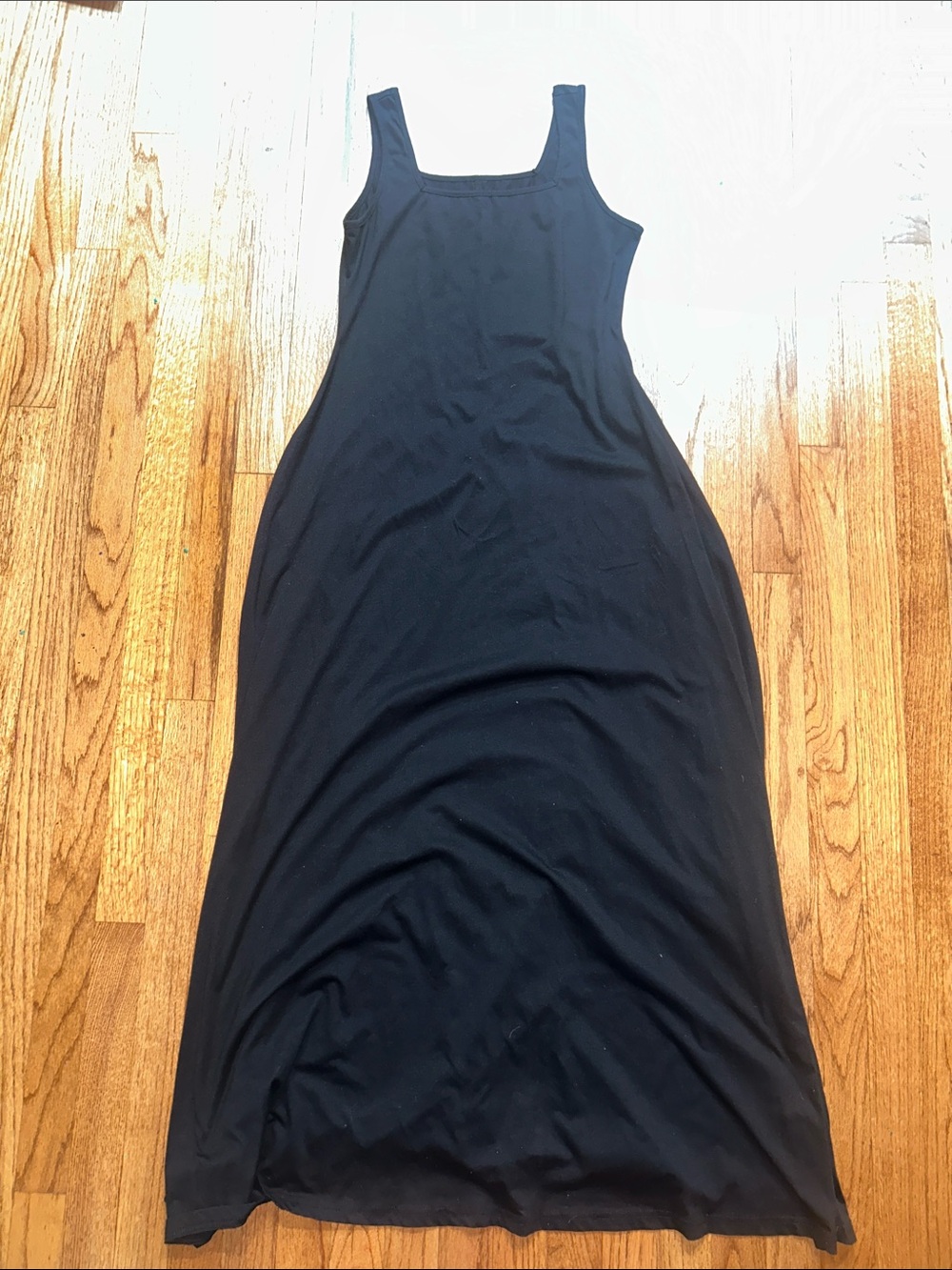 Simple Black Tank Maxi Dress size Medium